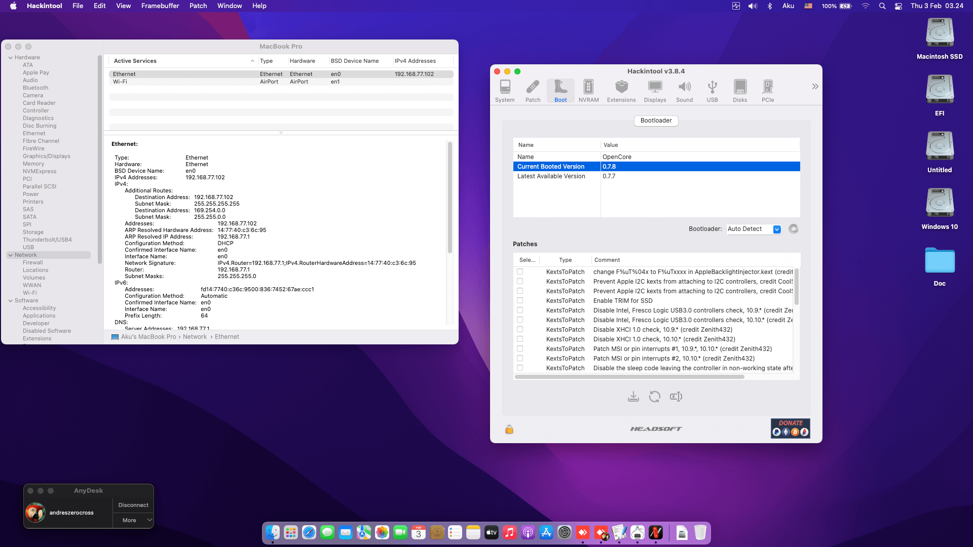Asus ROG GL553VD FY280 4th [KabyLake   Intel HD 630 + I2C]   OpenCore 8